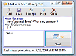 EIOBoard Instant Message