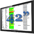 42 Large Screen Kiosk