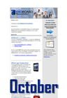 October 2011 Newsletter