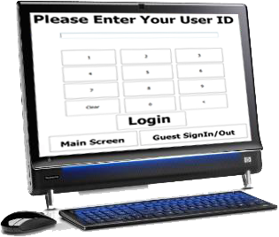 HP 23 " 600 Kiosk