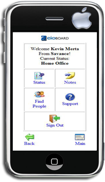 EIOBoard In Out Board Mobile Tour Main