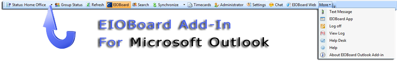EIOBoard In Out Board Outlook Add-In! 