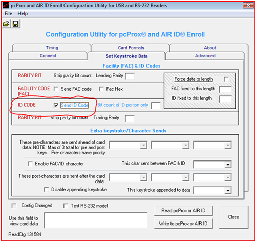 PcProxy Configuration