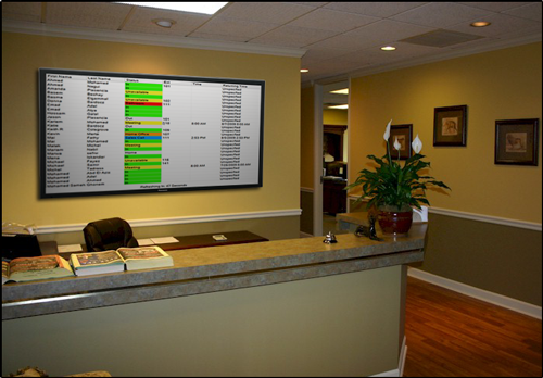 Eioboard Electronic In Out Board Reception Desk