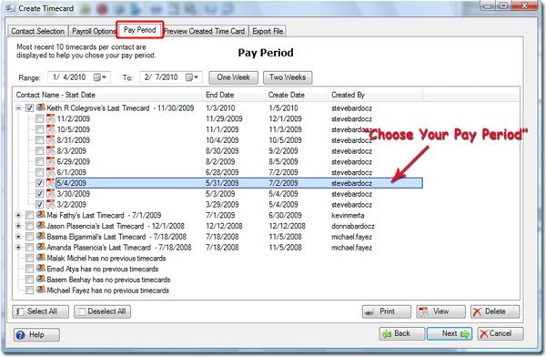 EIOBoard Timecard Review Timecard