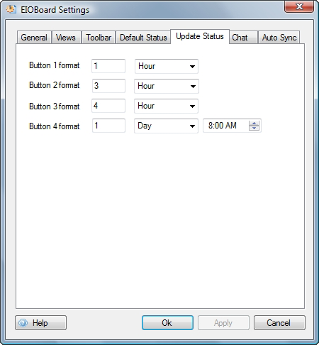 EIOBoard In Out Board Update Status Setting