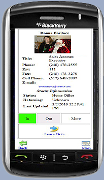 EIOBoard In Out Board Mobile Contact Information