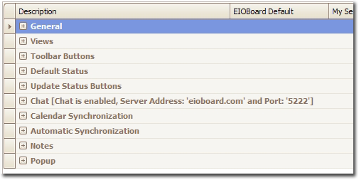 Options for Configuration