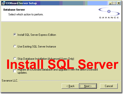 Install SQL Server