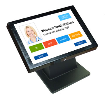 Desk/table stand for flat panel displays