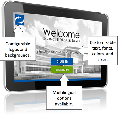 Customizable Electronic Visitor Management Software