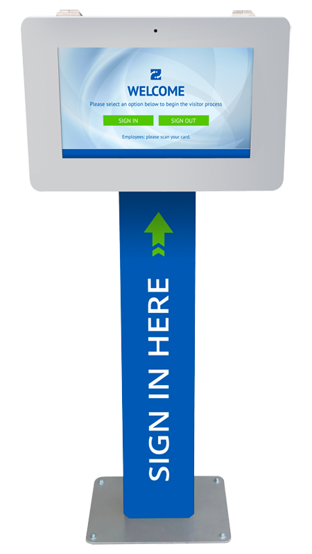 Outdoor Visitor Management Kiosk