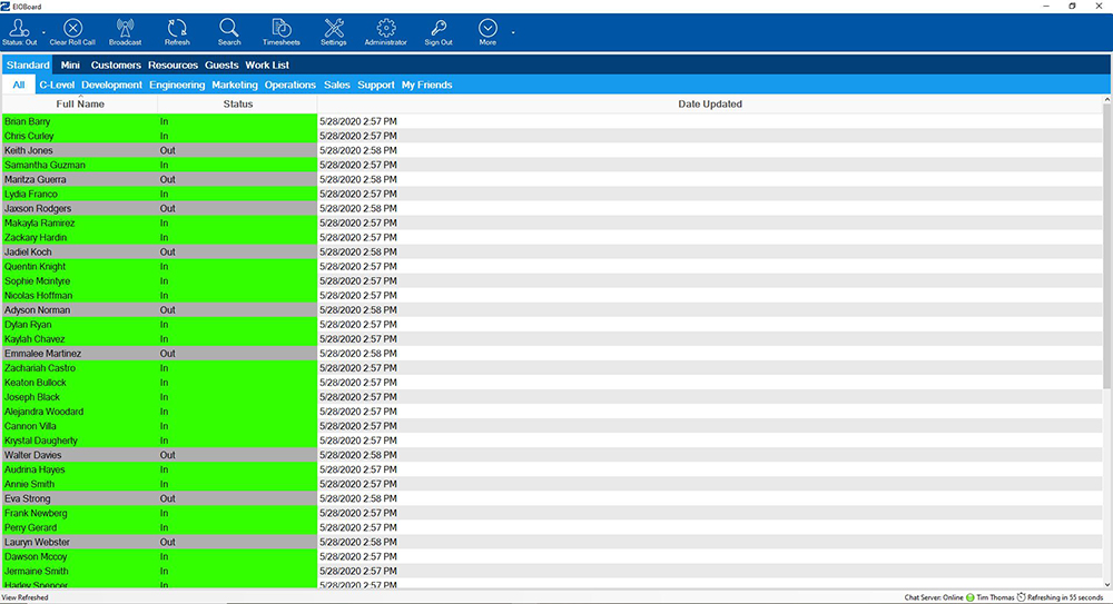 EIOBoard Application Interface