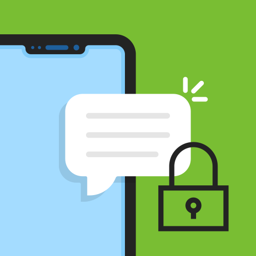 Feature Spotlight Illustration: Private Instant Messaging